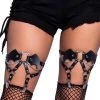 Leg Avenue Studded Bat Leg Garters