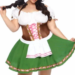 Leg Avenue Plus Size Beer Girl Gretchen Costume
