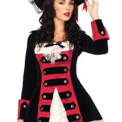 Leg Avenue Sexy Halloween Costumes Charming Pirate Captain Costume