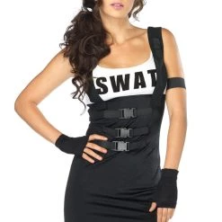Leg Avenue Sexy Halloween Costumes Sultry SWAT Officer Costume