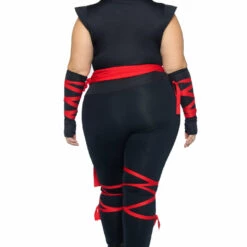 Leg Avenue Plus Size Deadly Ninja Costume With Face Mask Plus Costumes
