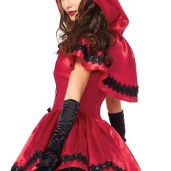 Leg Avenue Sexy Halloween Costumes Gothic Red Riding Hood Costume