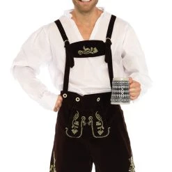 Leg Avenue Sexy Halloween Costumes Men's Lederhosen Oktoberfest Costume 8 Leg Avenue Sexy Halloween Costumes Men's Lederhosen Oktoberfest Costume