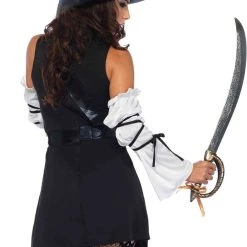 Leg Avenue Black Sea Buccaneer Costume Sexy Halloween Costumes