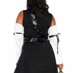Leg Avenue Plus Size Black Sea Buccaneer Costume