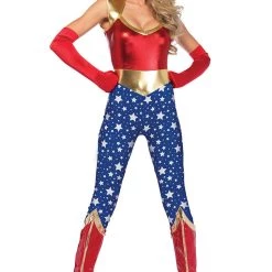 Leg Avenue Sensational Super Hero Costume 7 Leg Avenue Sensational Super Hero Costume