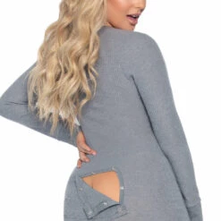 Leg Avenue Long John Romper Lingerie