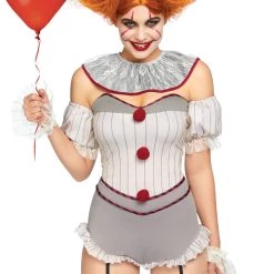 Leg Avenue Killer Sewer Clown Costume Sexy Halloween Costumes