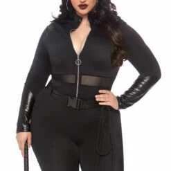 Leg Avenue Plus Size Sultry Supervillain Costume 7 Leg Avenue Plus Size Sultry Supervillain Costume