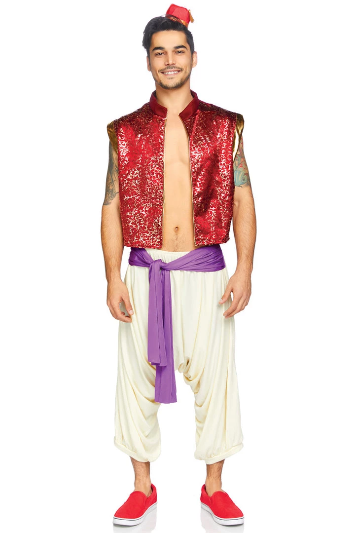 Leg Avenue Sexy Halloween Costumes Desert Prince Costume 2 Leg Avenue Sexy Halloween Costumes Desert Prince Costume