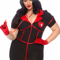 Leg Avenue Plus Size Bedside Babe Costume