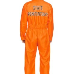 Leg Avenue Sexy Halloween Costumes Men's Prison Jumpsuit Costume