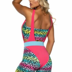 Leg Avenue Sexy Halloween Costumes 80s Cardio Cutie Costume