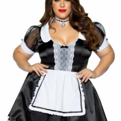 Leg Avenue Plus Size French Maid Costume