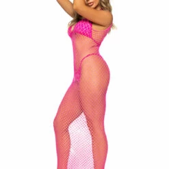 Leg Avenue Long Fence Net Gown Lingerie 21 Leg Avenue Long Fence Net Gown Lingerie