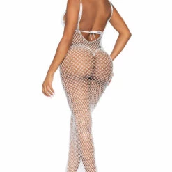 Leg Avenue Long Fence Net Gown Lingerie 28 Leg Avenue Long Fence Net Gown Lingerie