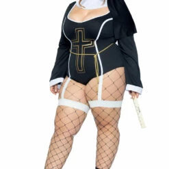 Leg Avenue Plus Size Sister Sin Costume 7 Leg Avenue Plus Size Sister Sin Costume