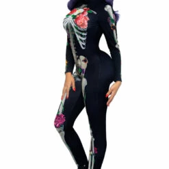 Leg Avenue Floral Skeleton Costume