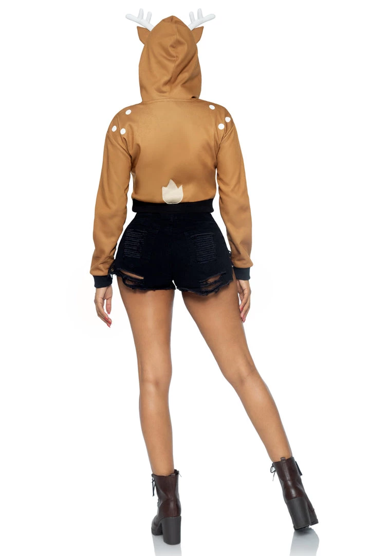 Leg Avenue Sexy Halloween Costumes Cozy Deer Hoodie 4 Leg Avenue Sexy Halloween Costumes Cozy Deer Hoodie