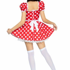 Leg Avenue Sexy Halloween Costumes Polka Dot Mini Dress