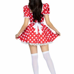 Leg Avenue Sexy Halloween Costumes Polka Dot Mini Dress
