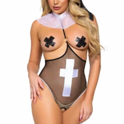 Leg Avenue Teddy Lingerie Sinful Desires Lingerie Costume