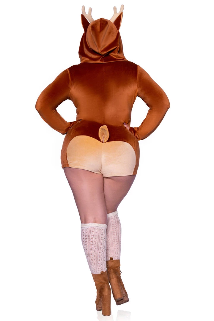 Leg Avenue Plus Size Comfy Fawn Costume 2 Leg Avenue Plus Size Comfy Fawn Costume
