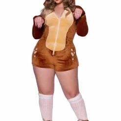 Leg Avenue Plus Size Comfy Fawn Costume