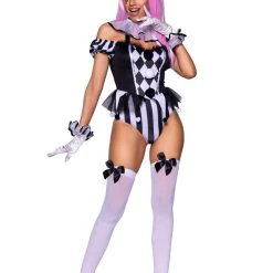 Leg Avenue Sexy Halloween Costumes Captivating Circus Clown Costume 7 Leg Avenue Sexy Halloween Costumes Captivating Circus Clown Costume