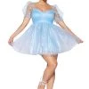 Leg Avenue Sexy Halloween Costumes Frosted Organza Princess Costume Dress