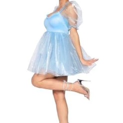 Leg Avenue Sexy Halloween Costumes Frosted Organza Princess Costume Dress