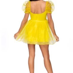 Leg Avenue Sexy Halloween Costumes Frosted Organza Princess Costume Dress