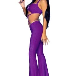 Leg Avenue Sexy Halloween Costumes Purple Pop Star Costume 7 Leg Avenue Sexy Halloween Costumes Purple Pop Star Costume
