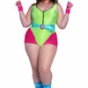 Leg Avenue Plus Size 80s Workout Hottie Costume