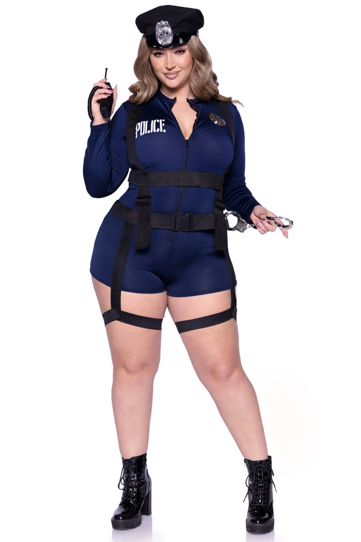 Leg Avenue Plus Size Handcuff Hottie Costume 1 Leg Avenue Plus Size Handcuff Hottie Costume