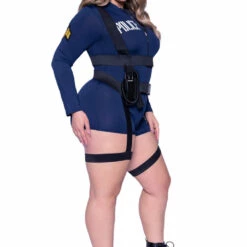 Leg Avenue Plus Size Handcuff Hottie Costume 5 Leg Avenue Plus Size Handcuff Hottie Costume