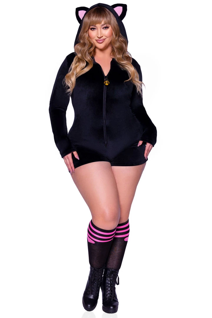 Leg Avenue Plus Size Comfy Cat Costume 1 Leg Avenue Plus Size Comfy Cat Costume