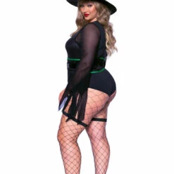 Leg Avenue Plus Size Broomstick Babe Costume 6 Leg Avenue Plus Size Broomstick Babe Costume
