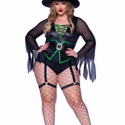 Leg Avenue Plus Size Broomstick Babe Costume
