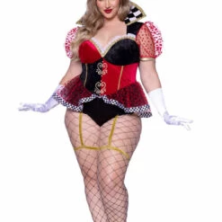Leg Avenue Plus Size Ravishing Red Queen Costume