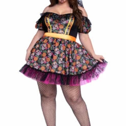 Leg Avenue Plus Size Marigold Catrina Costume