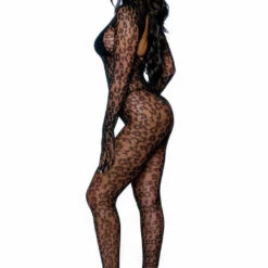 Leg Avenue Lingerie Seamless Leopard Catsuit