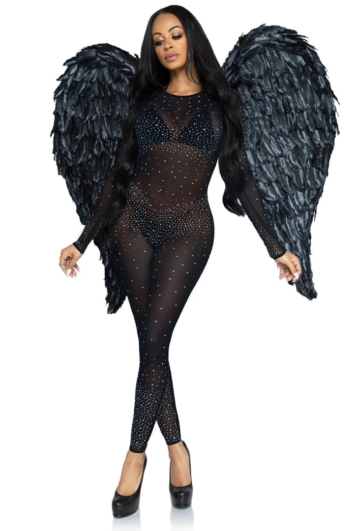 Leg Avenue Accessories Deluxe Feather Costume Wings 3 Leg Avenue Accessories Deluxe Feather Costume Wings