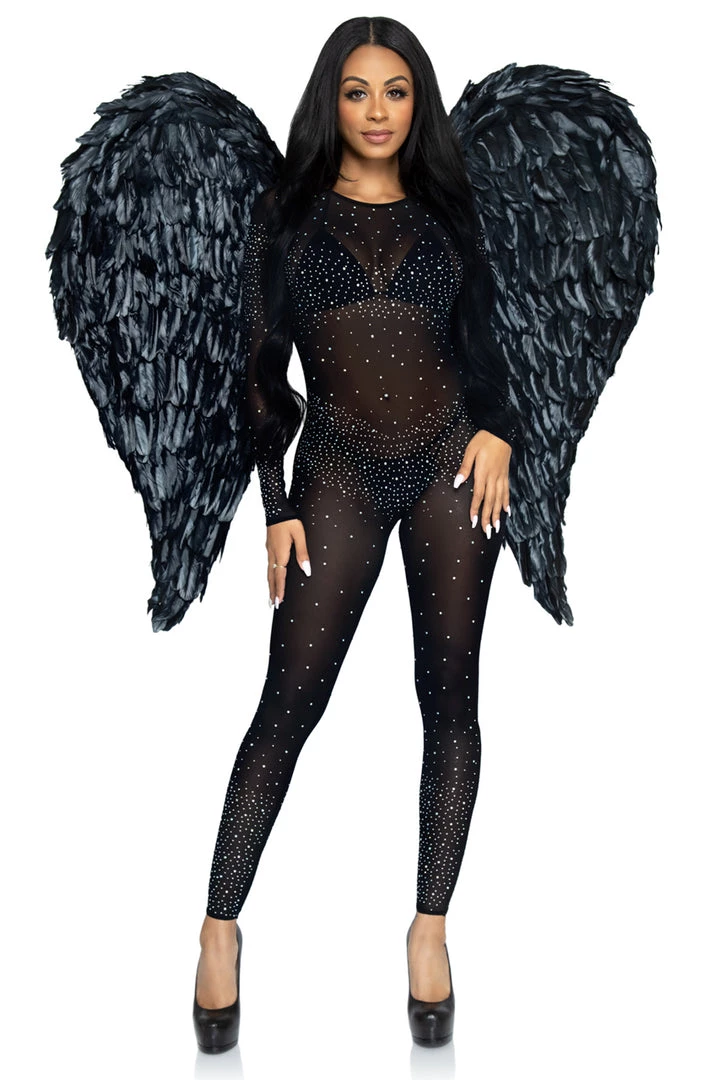 Leg Avenue Accessories Deluxe Feather Costume Wings 7 Leg Avenue Accessories Deluxe Feather Costume Wings