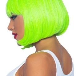 Leg Avenue Accessories Neon Bobbed Wig 5 Leg Avenue Accessories Neon Bobbed Wig