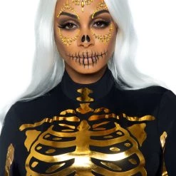 Leg Avenue Accessories Sugar Skull Face Stickers 7 Leg Avenue Accessories Sugar Skull Face Stickers