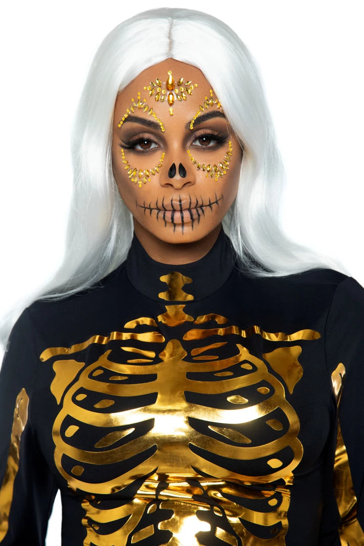 Leg Avenue Accessories Sugar Skull Face Stickers 4 Leg Avenue Accessories Sugar Skull Face Stickers