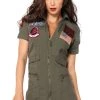 Leg Avenue Top Gun Women's Flight Dress Costume