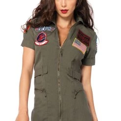 Leg Avenue Top Gun Women's Flight Dress Costume