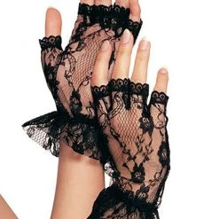Leg Avenue Lace Wrist Gloves Gloves And Arm Warmers